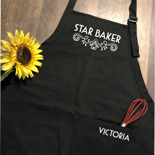 STAR BAKER Apron the Great British Bake off Inspired Gift Etsy