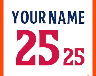 Minnesota Twins Schriftzug Kit für 2023-heute Heimtrikot