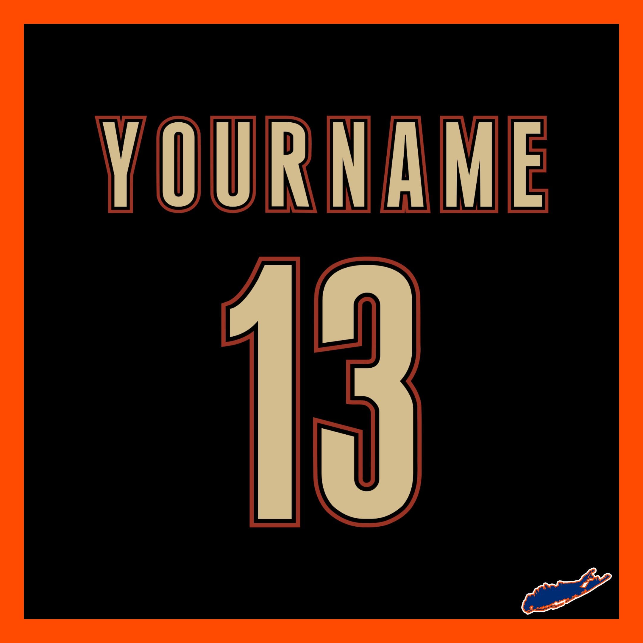 Houston Astros Custom Lettering Kit for 2000-01 Black Jersey - Etsy