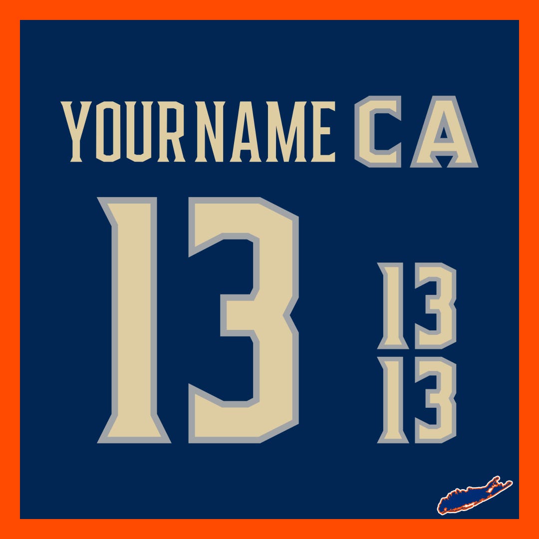 Columbus Blue Jackets Custom Lettering Kit for 2021-present Alternate ...