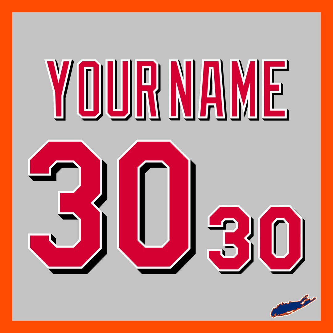 Cincinnati Reds Custom Lettering Kit for 2000-06 Road Jersey - Etsy