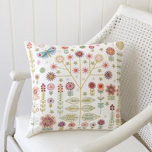 Garden Cushion/Sampler Embroidery Kit