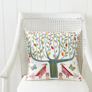 Tree Embroidery Cushion/sampler kit