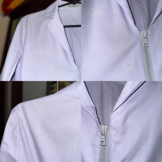 2000’ Runway Archival Miu Miu Lilac Zip-Trim Jack… - image 4