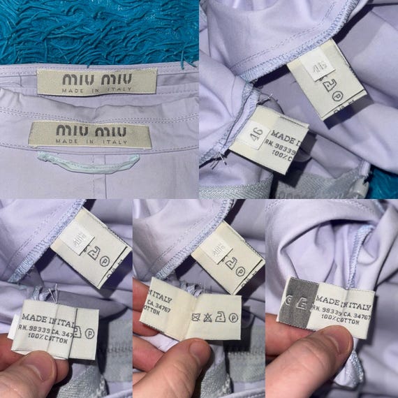 2000’ Runway Archival Miu Miu Lilac Zip-Trim Jack… - image 7