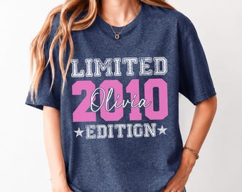 Limited Edition 2010 Birthday Shirt, Sweet 16 Birthday Sweatshirt, Limited Edition 2010 Shirt, 16th Birthday Tee, Limited Edition Sweater