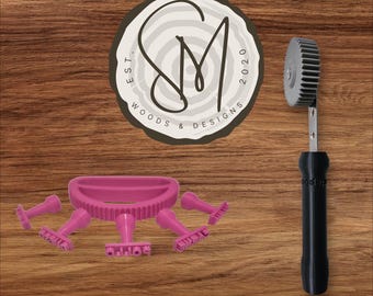 Empanadilla Roller/Press with Food Stamps