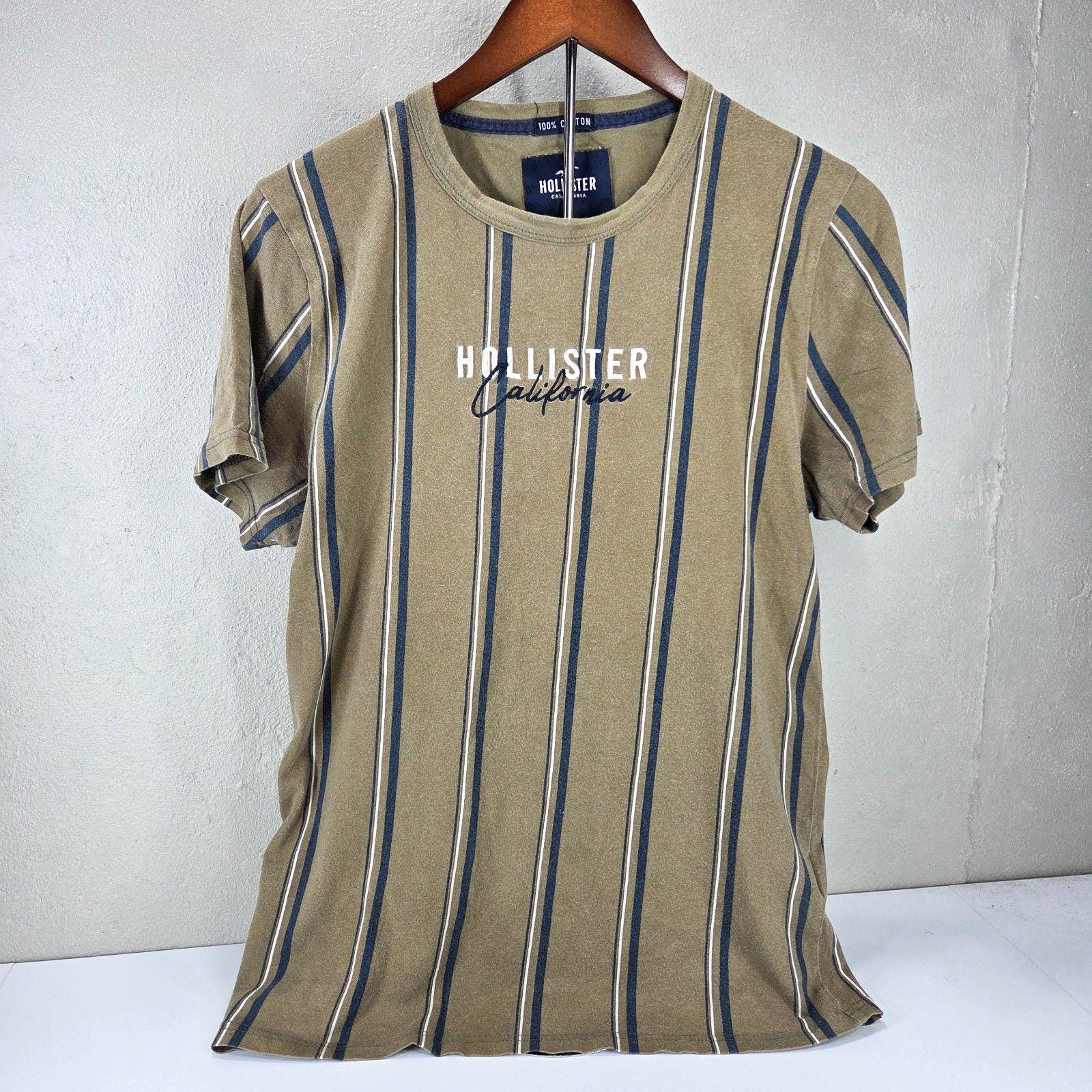 Vintage Hollister Striped T Shirt - Etsy