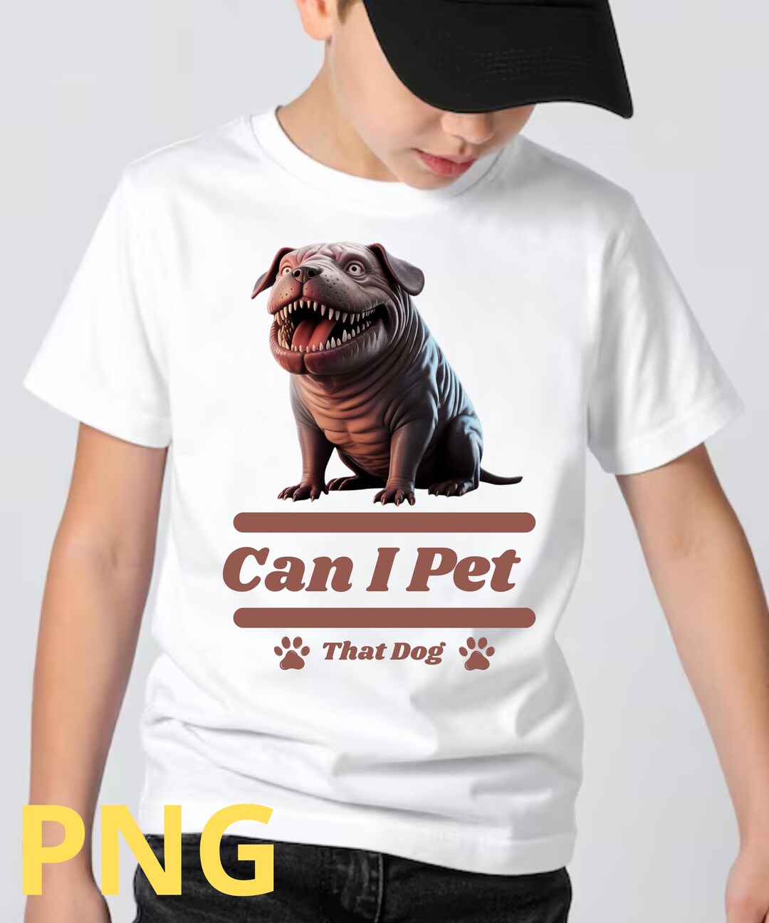 Can I Pet That Dog PNG, Funny Dogdesign, Cute Aggressive Dog PNG, Dog ...