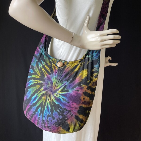 assorted brands leather shoulder bag tan tie dye bags