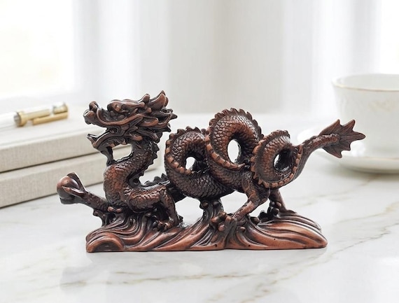 置物 Asian. And. Jewelly Buy Chinese Dragon Holding Pearl Statue Resin Figurine Protection