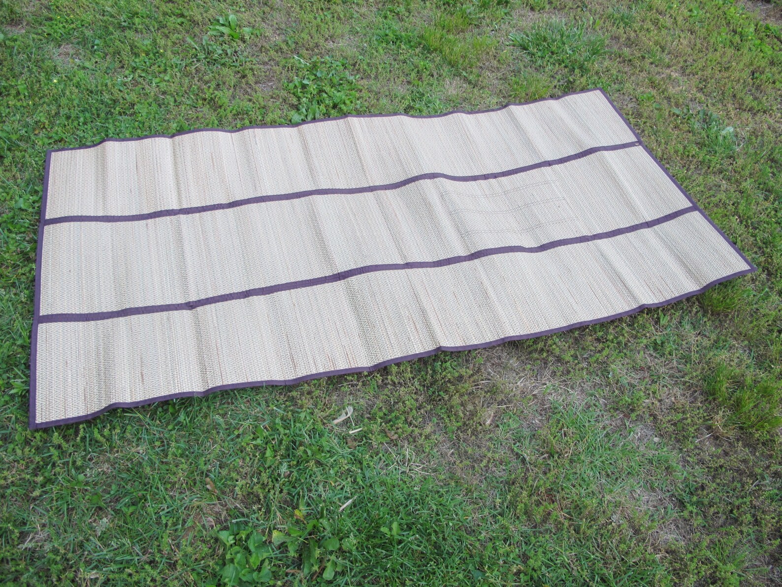 Straw Beach Mat Natural Reed Ecofriendly Handmade Foldable Etsy