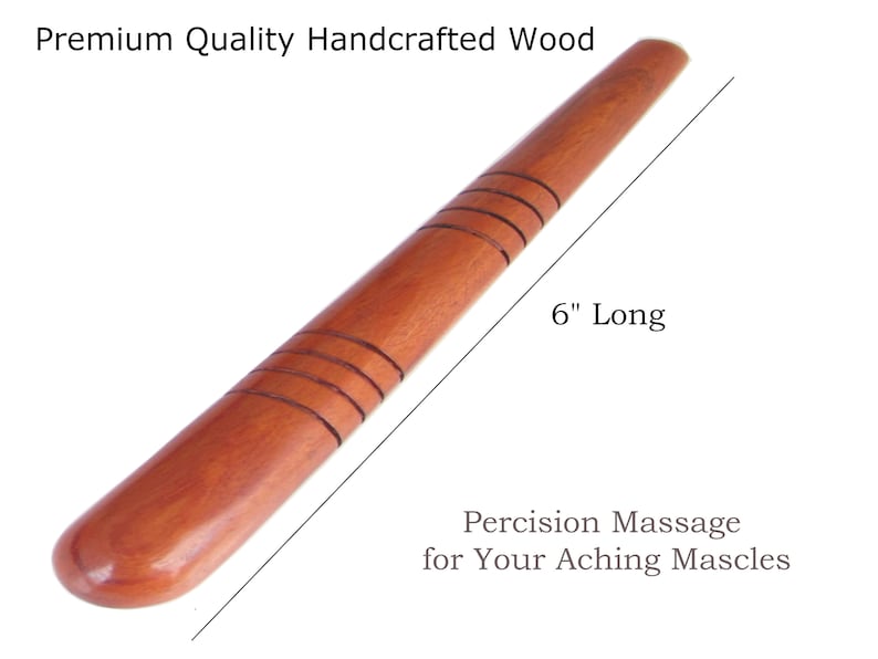 Wood Massage Tool Set 4 Reflexology Trigger Point Self Etsy