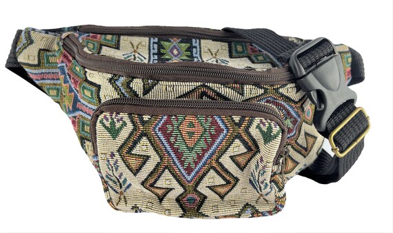 Waist Fanny Pack Aztec Fabric Boho Hippie Adjustable Strap Adult Unisex Etsy Ireland