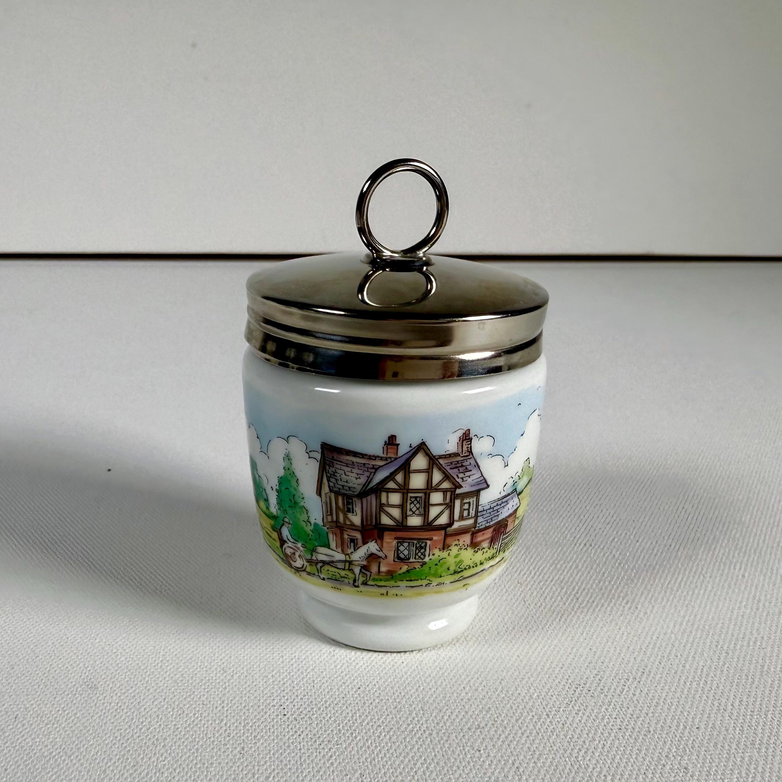 ヴィンテージ ロイヤルウースター エッグコドラー 英国製 高級磁器製