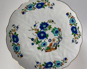 FIND Pedestales para pasteles para frutas o postres Aynsley Marlina Porcelana fina y porcelana de Limoges Francia con ribete dorado Compotas vintage