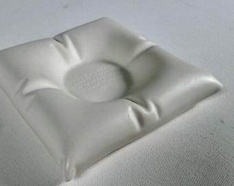 Maison Margiela Paris White Porcelain Candle Holder Minimalist Design Designer Home Decor