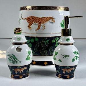 Lynn Chase Jaguar Jungle China - Etsy