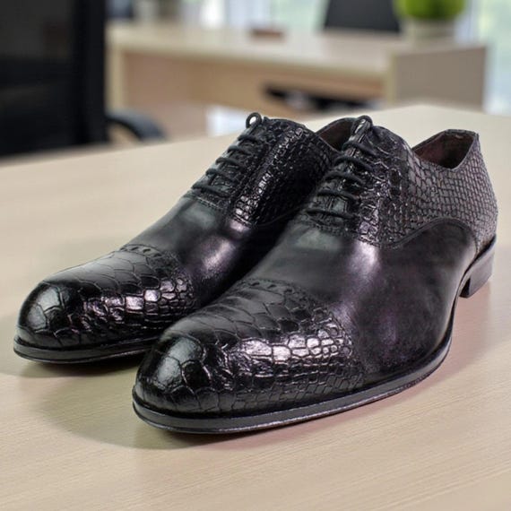 Ivan Troy Fabio Black Mens Italian Leather Shoes Ivan Troy Fabio Black Mens Italian Leather Shoes