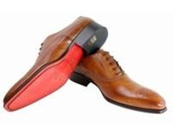 Ivan Troy Oliver Camel Oxford for Men, Leather Shoes - Etsy display picture 3