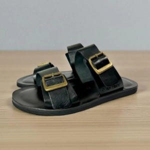 Ivan Troy Angelo Royal Comfort Mens Sandal Italy Leather Sandals Stitched Sole Ivan Troy Mens Sandals - Etsy main image 2