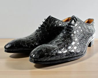 Ivan Troy Koko Black Mens Oxford Leather Shoes
