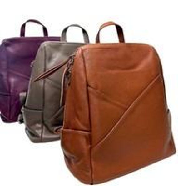 Ivan Troy Sama Bordeaux Women\'s Italian Leather Shoulder Bag Outdoor Backpack Ivan Troy Sama Bordeaux Women main image 4