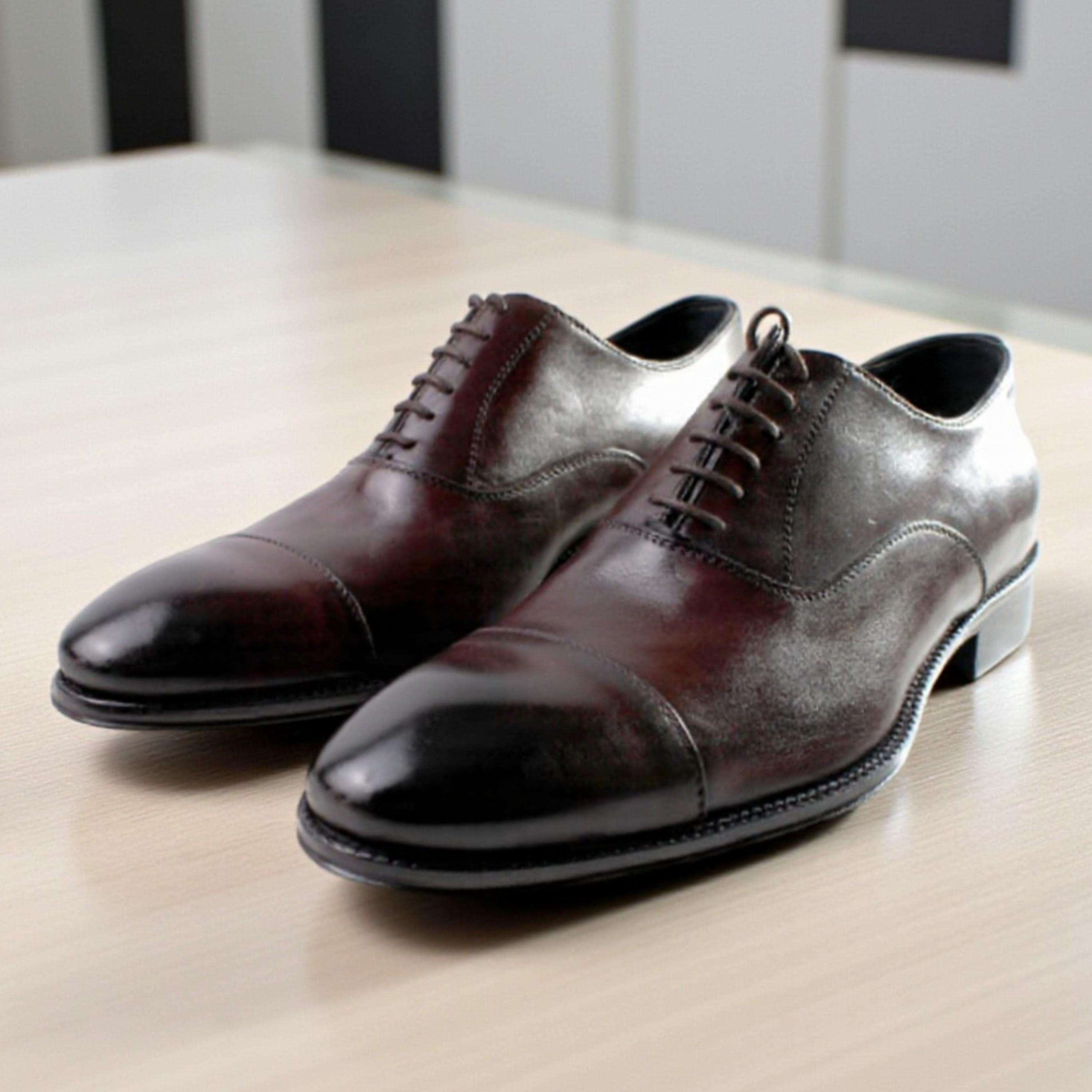 Rob Brown Oxford Dress Shoes for men Business Meeting Shoes For Men | Charles | Ferro Aldo Cap  main image 4