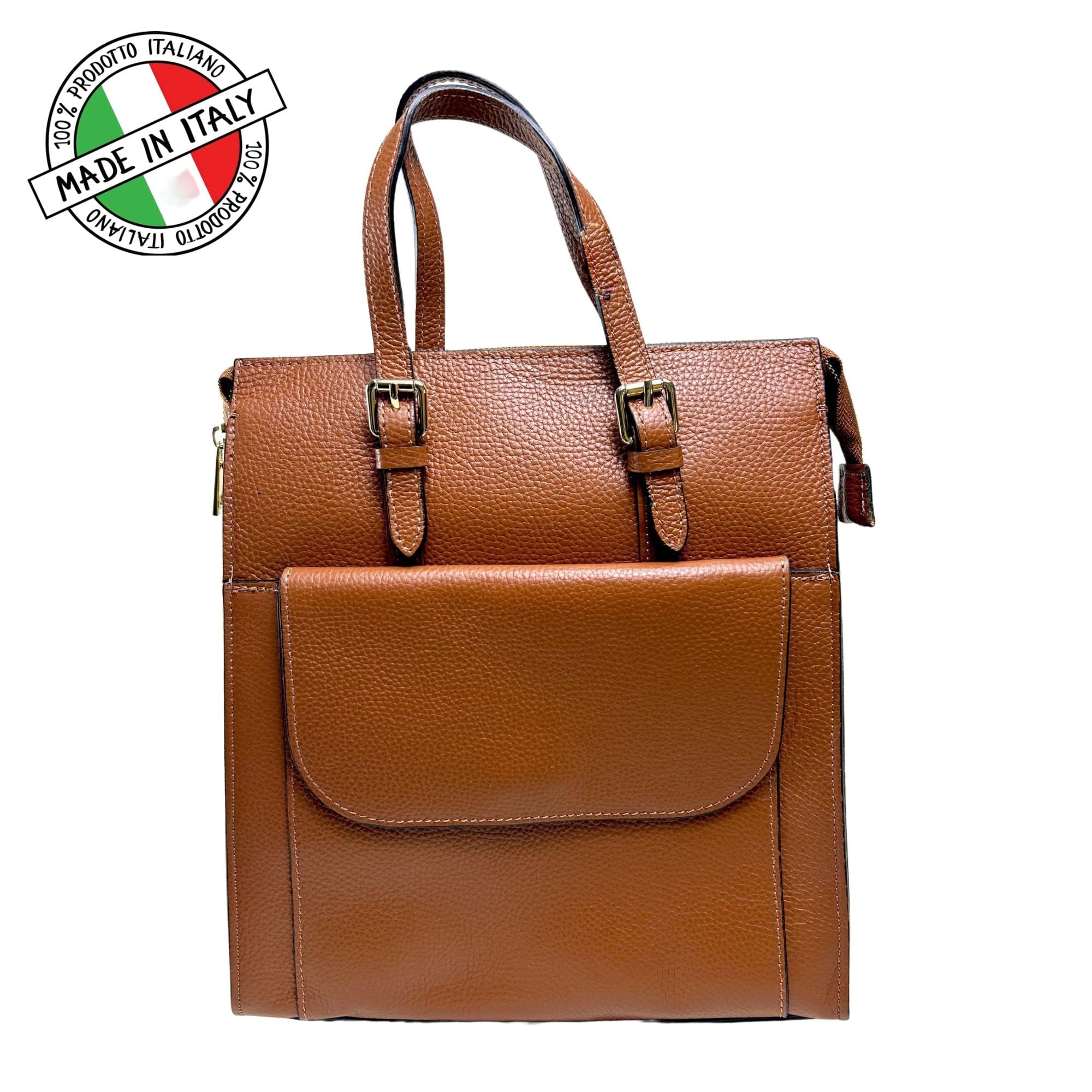 Ivan Troy Sama Gray Women\'s Italian Leather Shoulder Bag Outdoor Backpack Ivan Troy Sama Brown Women main image 4