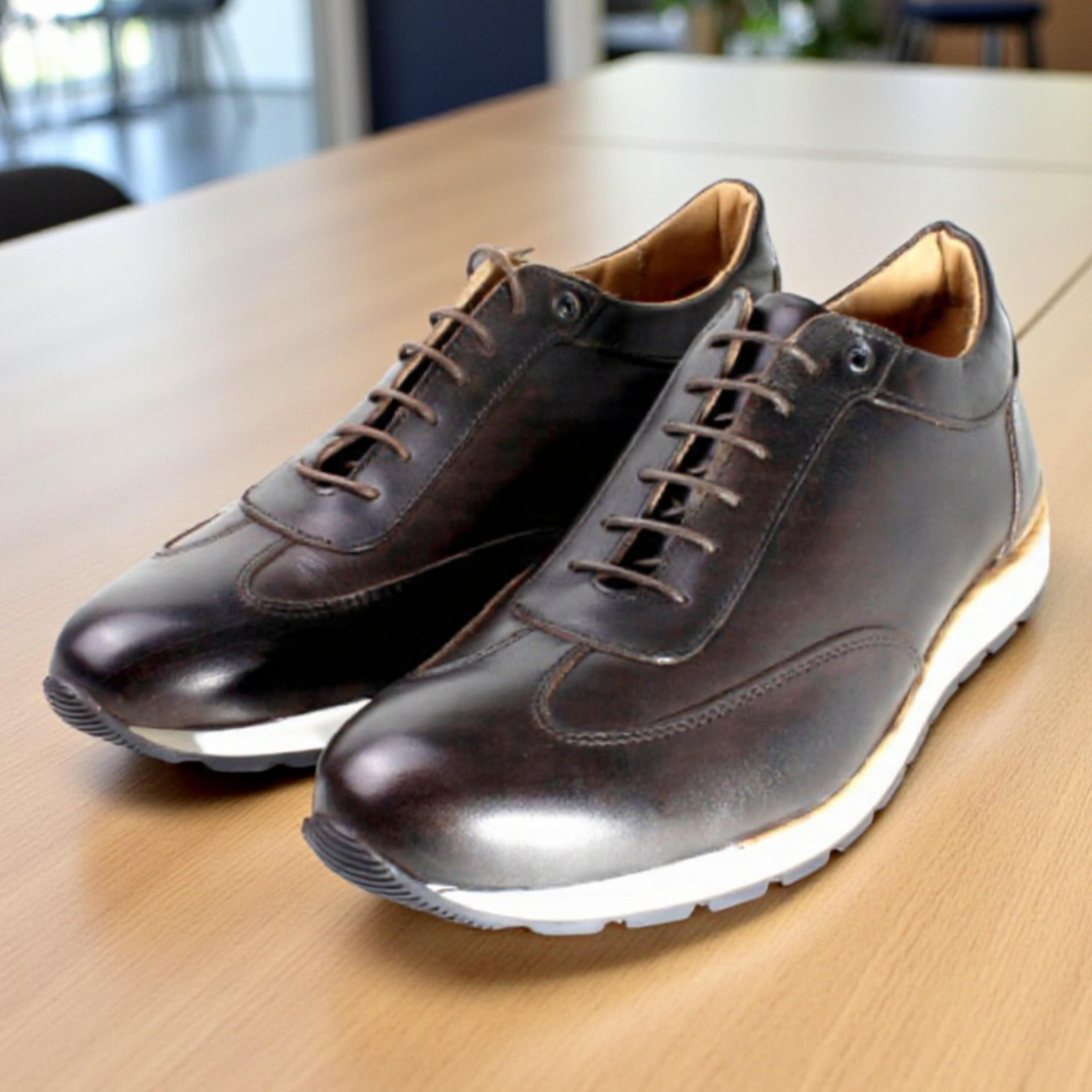 Ivan Troy Maury Blue Italian Dress Sneaker Shoes for Men  display picture 3