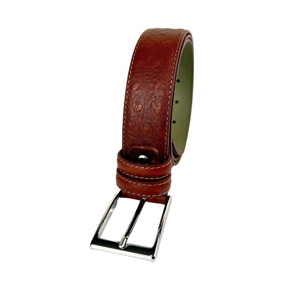 Stylish Red and Brown Belt Stylish 1 Inch Leather Belt. Multiple Color Options. - Etsy main image 2