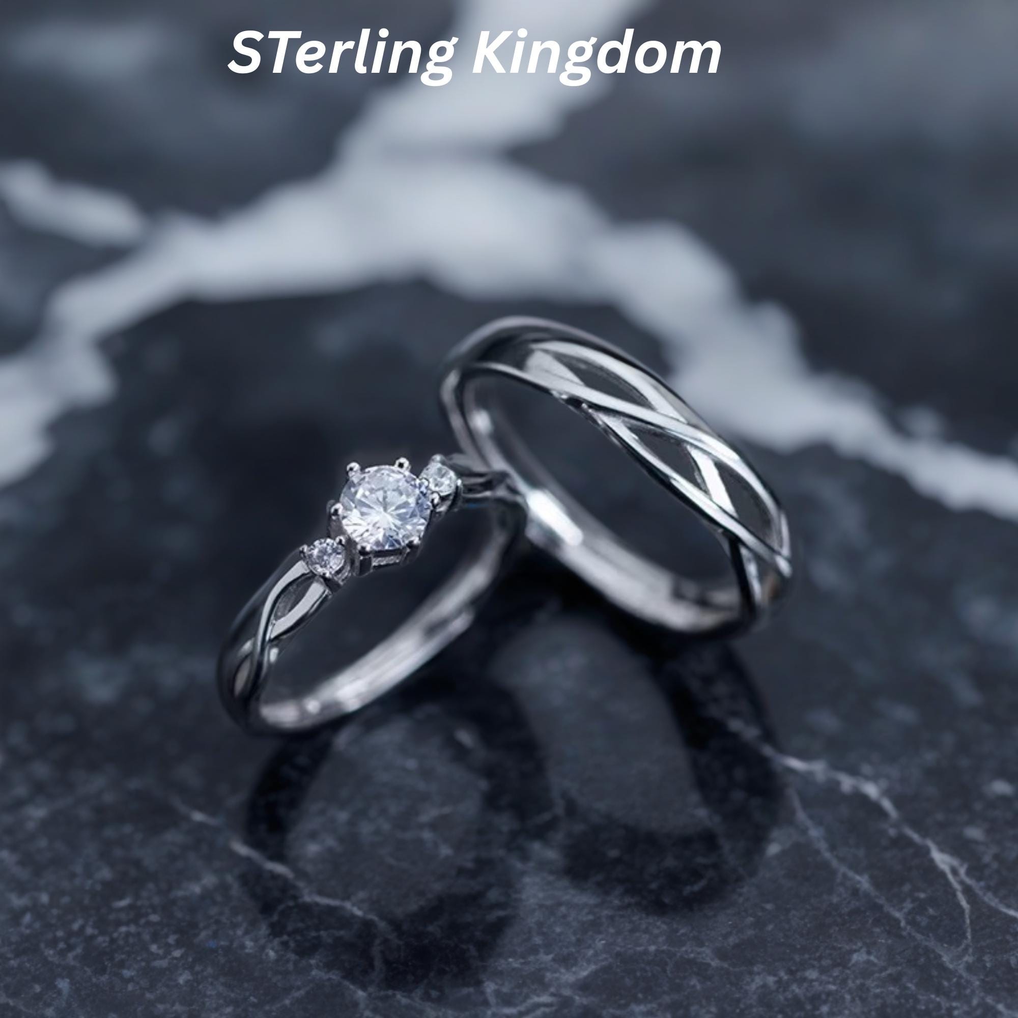 Anello Regolabile Uomo Donna Argento 925 – Fedina Con Linea Rossa