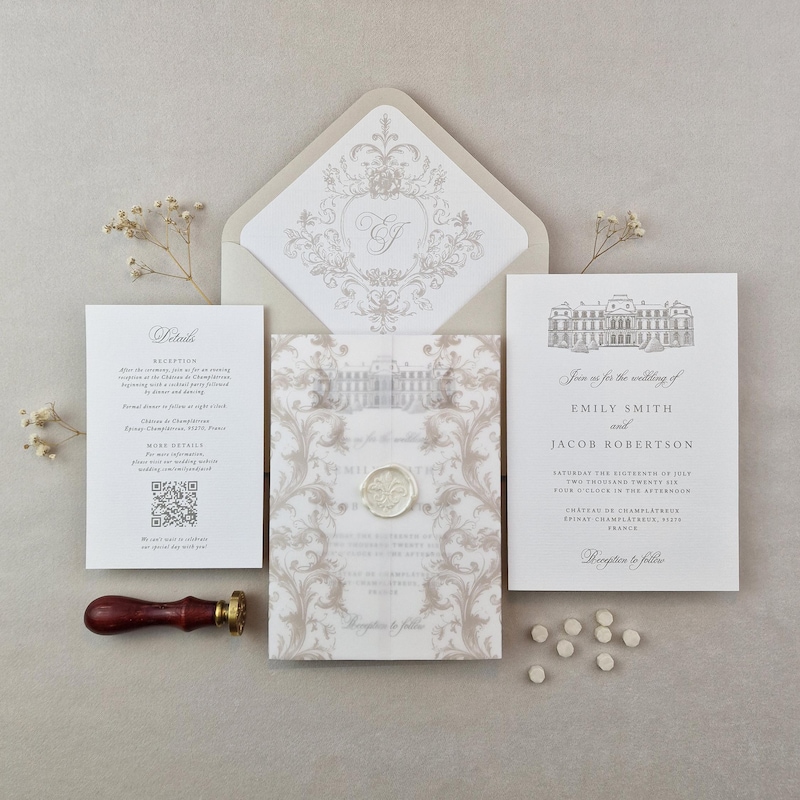 Inc Wedding Invitation - Etsy