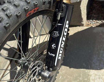 E-Bike Fork Guard Decals - Fully Customizable - Made to Order