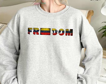Freedom Vnzl Shirt, We Stand With Vnzl Shirt, Anti U.S President T-shirt, Stop War Vnzl Flag Solidarity Tee