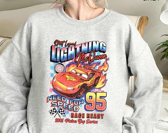 Cute Racing Cartoon Shirt, Speed Car Graphic Tee, Funny Truck Shirt, Cartoon Car Movie Tee, Family Vacation Shirt, Road Trip Unisex T-Shirt