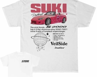 Suki S2000 Honda Tshirt, Fast Furious car Tshirt, Gift For Him/Her, Car lover, Casual Tshirt