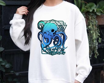 Cthulhu Mythos Shirt, Lovecraft Horror T-Shirt Hoodie, Cosmic Horror Graphic Tee, Dark Fantasy Gothic Shirt, Unisex Horror Gift