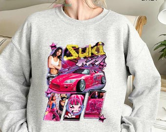 Suki 90s Vintage, Fast and Furious Shirt, Gift For Him/Her, Car lover, Casual Tshirt