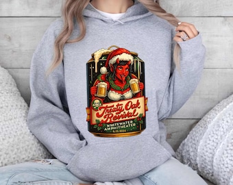 Treaty Oak Revival Vintage Western Beer Can Collage Shirt, Retro Bar Country Clipart Sweatshirt, Tattoo Flash Rockabilly Cowboy Aesthetic