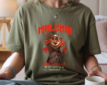 Malenia Elden Ring Shirt, Gifts for RPG Gamer Lifestyle Shirt, Soulsborne Fromsoft Sweatshirt, Blade Of Miquella Merch, Eldenring Boss 2821