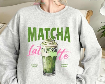 Green Tea Matcha shirt Cute Japanese Anime Green Tea Matcha Gifts Matcha Latte Kawaii Japanese designs tshirt Matcha Latte Gift for her