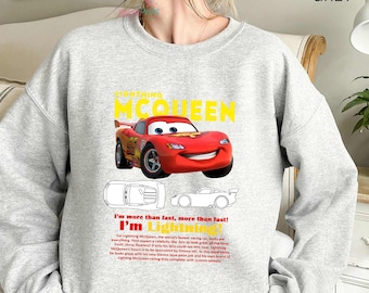 Cute Racing Cartoon Shirt, Speed Car Graphic Tee, Funny Truck Shirt, Cartoon Car Movie Tee, Family Vacation Shirt, Road Trip Unisex T-Shirt