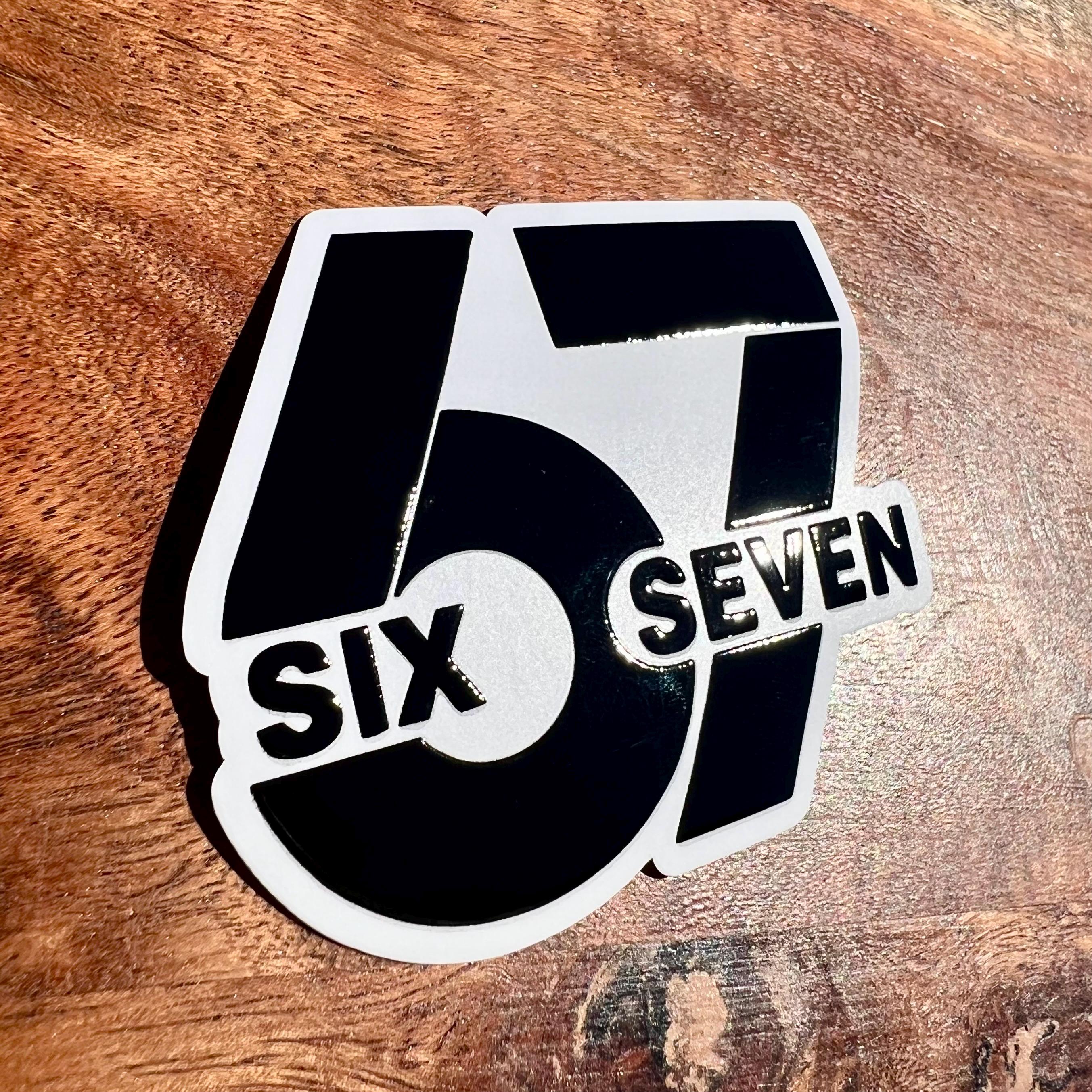 Six Seven Sticker: Trending 6 7 Glossy Decal for Kids - Etsy
