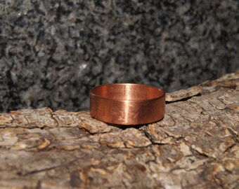 copper thumb ring