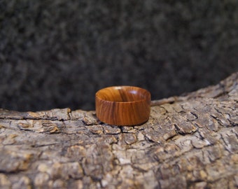 Olive Wood Ring US Size 7