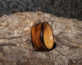 Any Size - Olive Wood Ring, burned