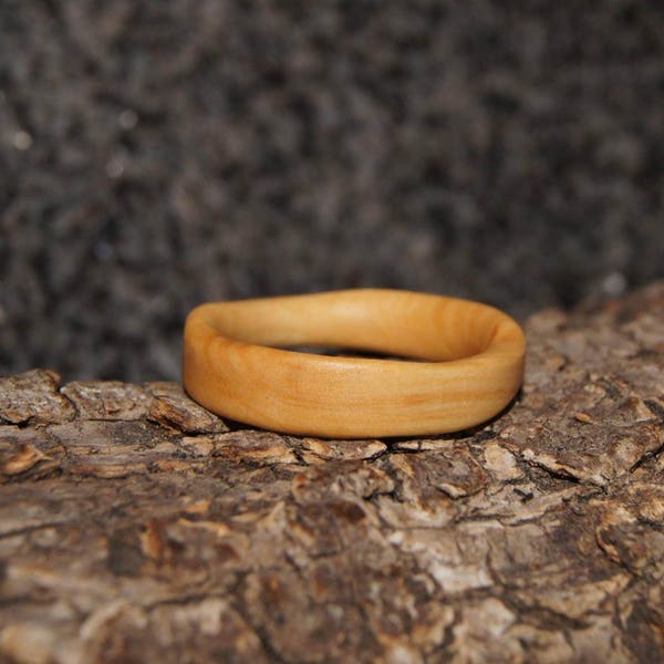 Any Size - Olive Wood Ring, rustic look