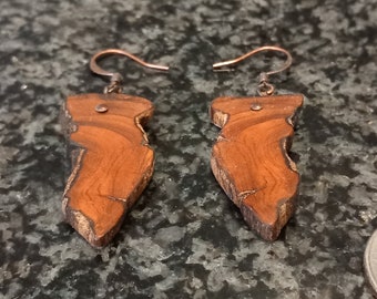 Olive Wood Earrings