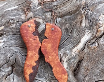 Calluna Root Earrings